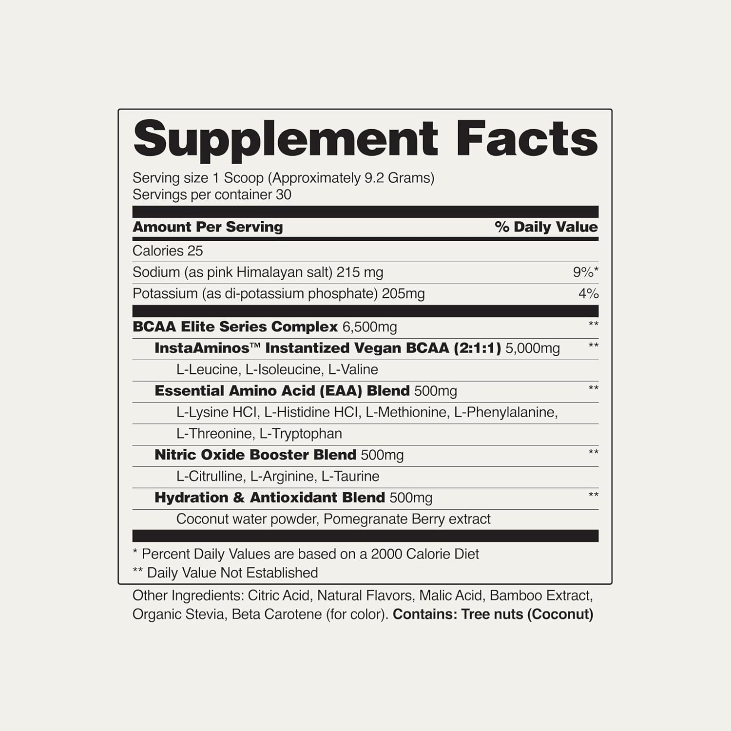 SNAP BCAAs-N101 Nutrition
