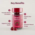 SNAP Heart Beets Gummies-60 count-N101 Nutrition