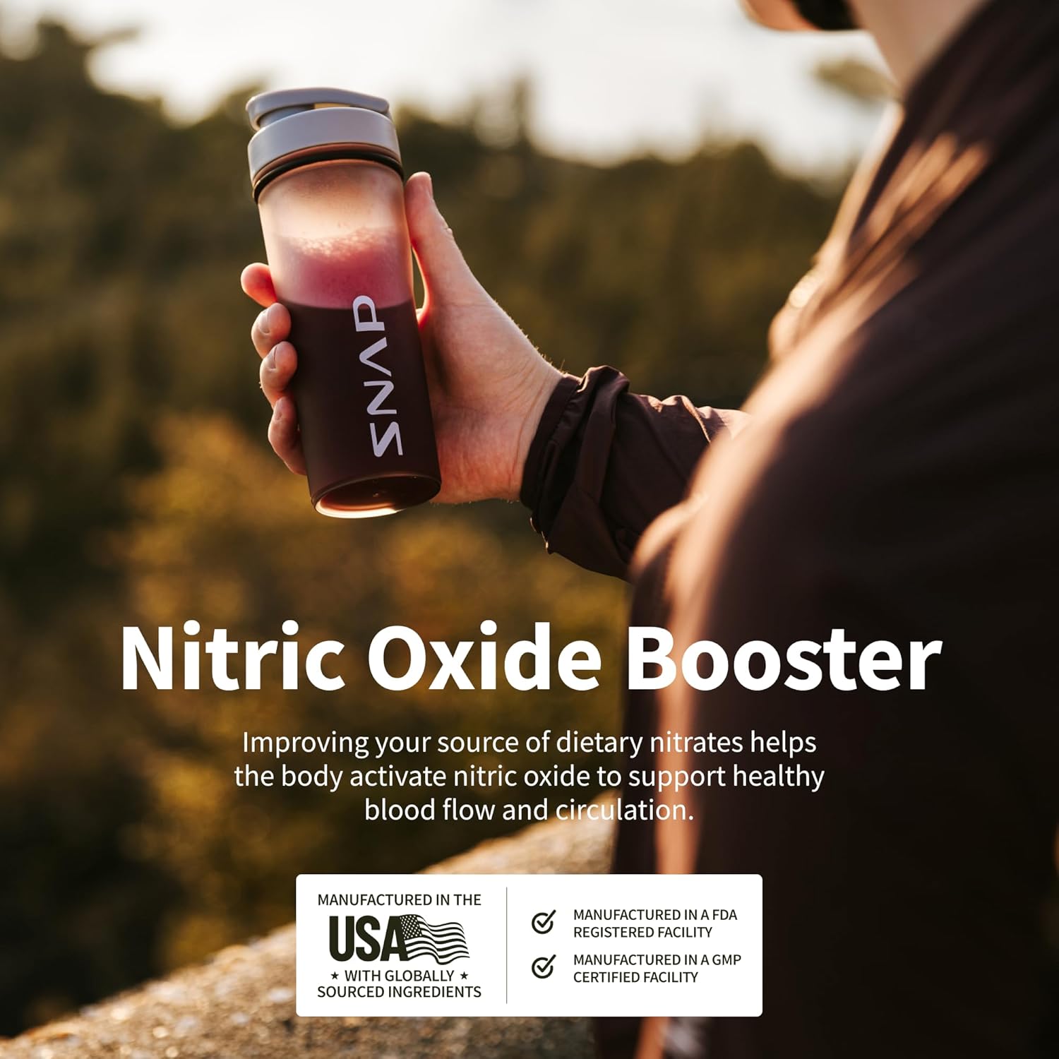 SNAP Nitric Oxide Powder - Mixed Berry-N101 Nutrition