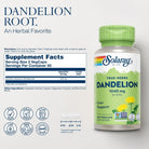 Solaray Dandelion Root 1040 mg-N101 Nutrition