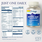 Solaray Once Daily Active Man Multivitamin-90 VegCaps-N101 Nutrition