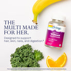 Solaray Once Daily Woman Multivitamin-90 VegCaps-N101 Nutrition