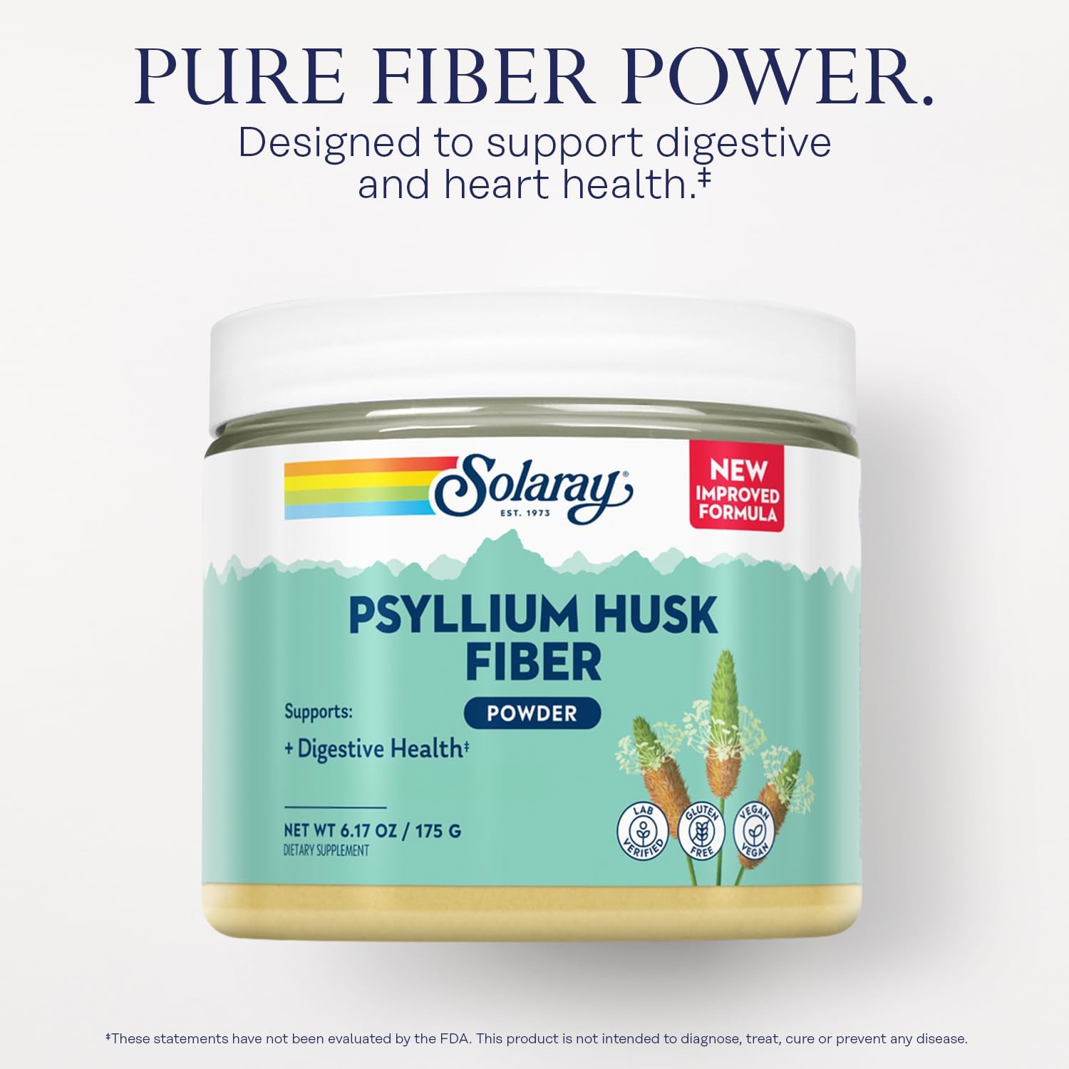 Solaray Psyllium Husk Fiber-N101 Nutrition
