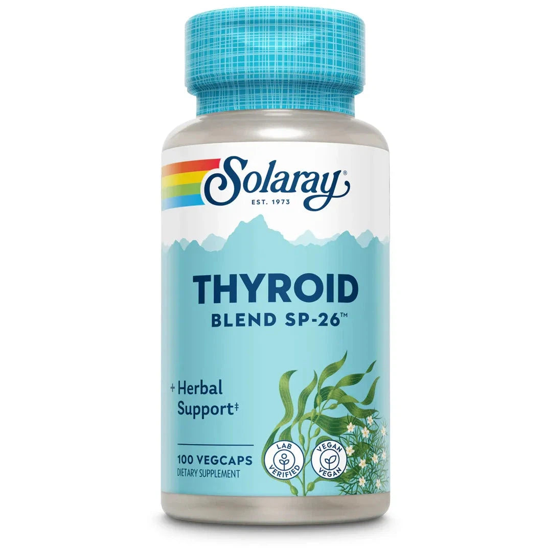 Solaray Thyroid Blend SP-26-100 VegCaps-N101 Nutrition