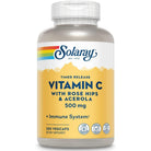 Solaray Vitamin C with Rose Hips & Acerola 500 mg (Timed Release)-250 VegCaps-N101 Nutrition