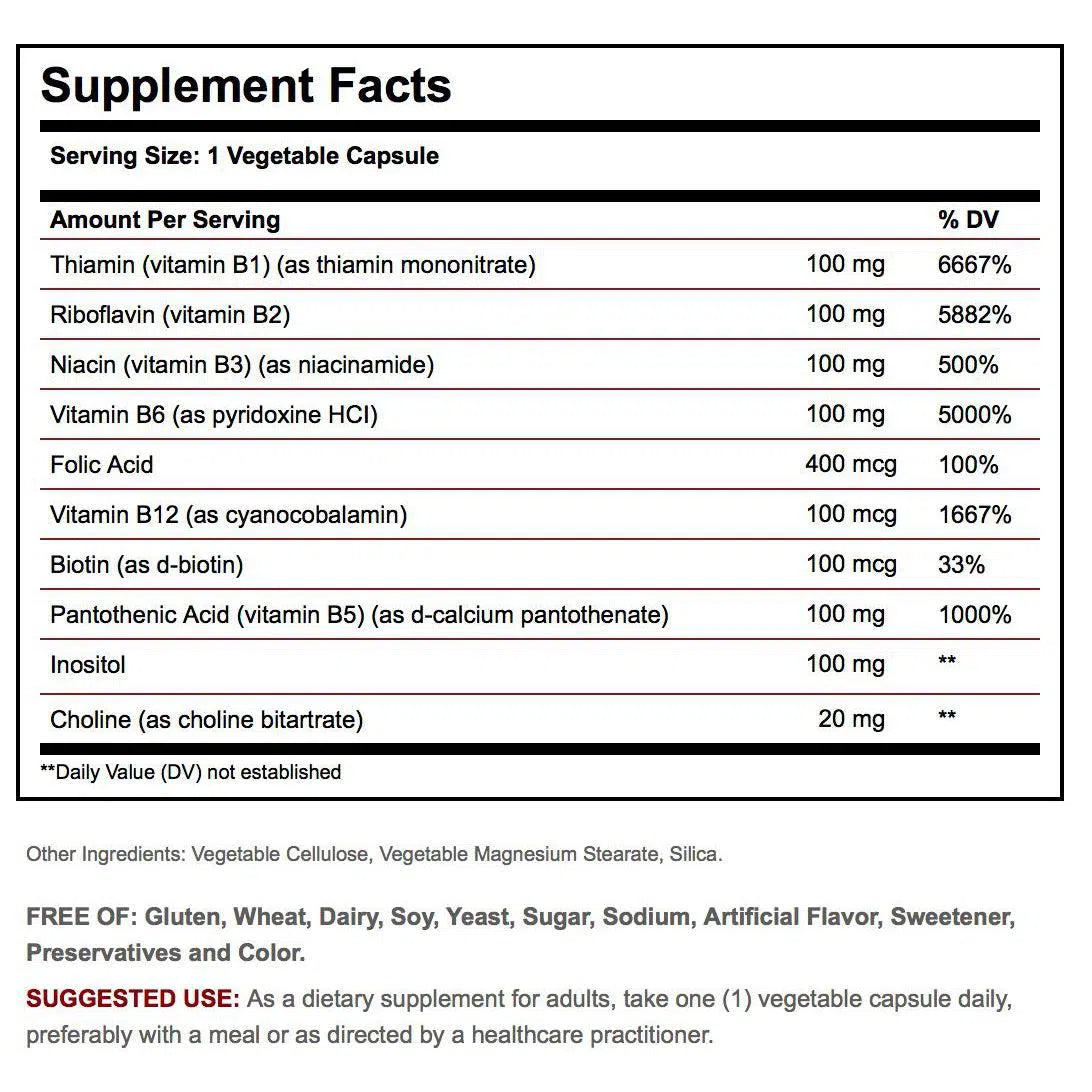 Solgar B-Complex "100"-N101 Nutrition