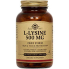 Solgar L-Lysine 500 mg-100 vegetable capsules-N101 Nutrition