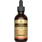 Solgar Liquid Melatonin 10 mg - Black Cherry-2 fl oz (59 mL)-N101 Nutrition