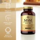 Solgar MSM 1000 mg-N101 Nutrition