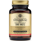 Solgar Natural Vitamin K2 (MK-7) 100 mcg-50 vegetable capsules-N101 Nutrition