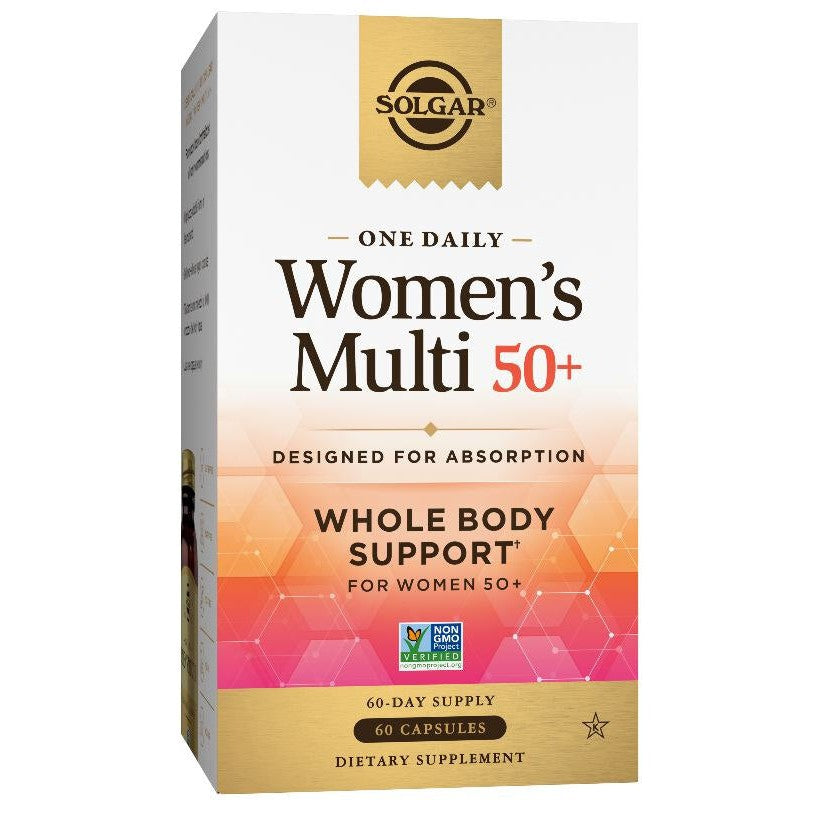 Solgar One Daily Women's Multi 50+-60 capsules-N101 Nutrition