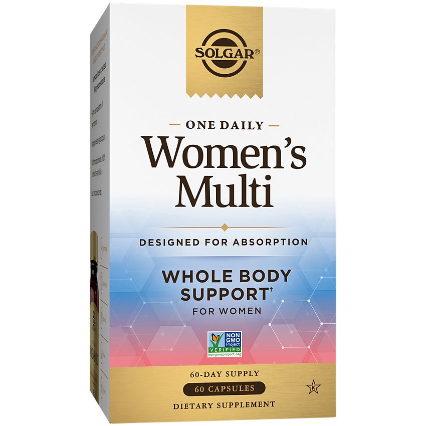 Solgar One Daily Women's Multi-60 capsules-N101 Nutrition