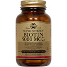 Solgar Super Potency Biotin 5000 mcg-50 vegetable capsules-N101 Nutrition