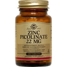 Solgar Zinc Picolinate 22 mg-100 tablets-N101 Nutrition
