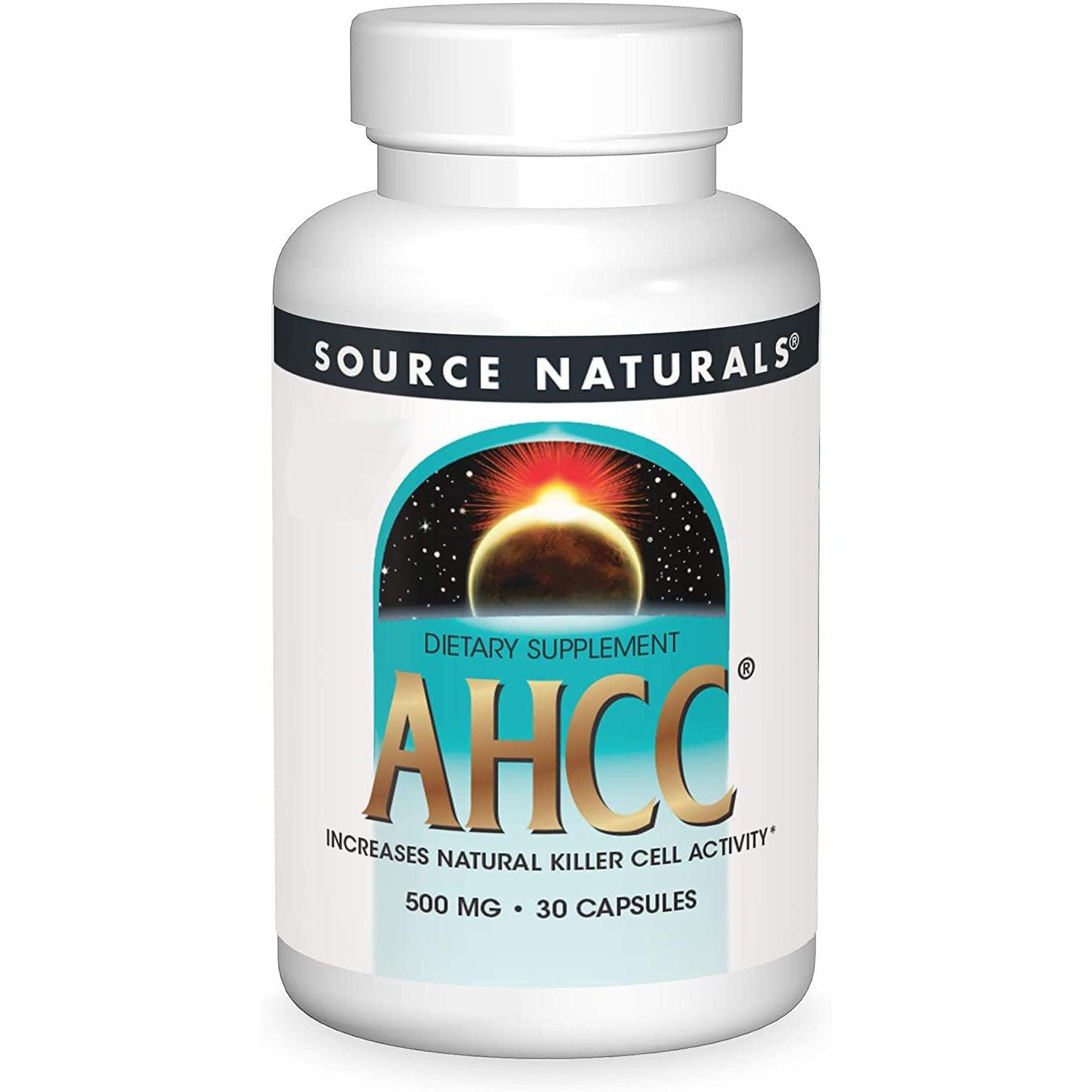 Source Naturals AHCC 500 mg-60 capsules-N101 Nutrition