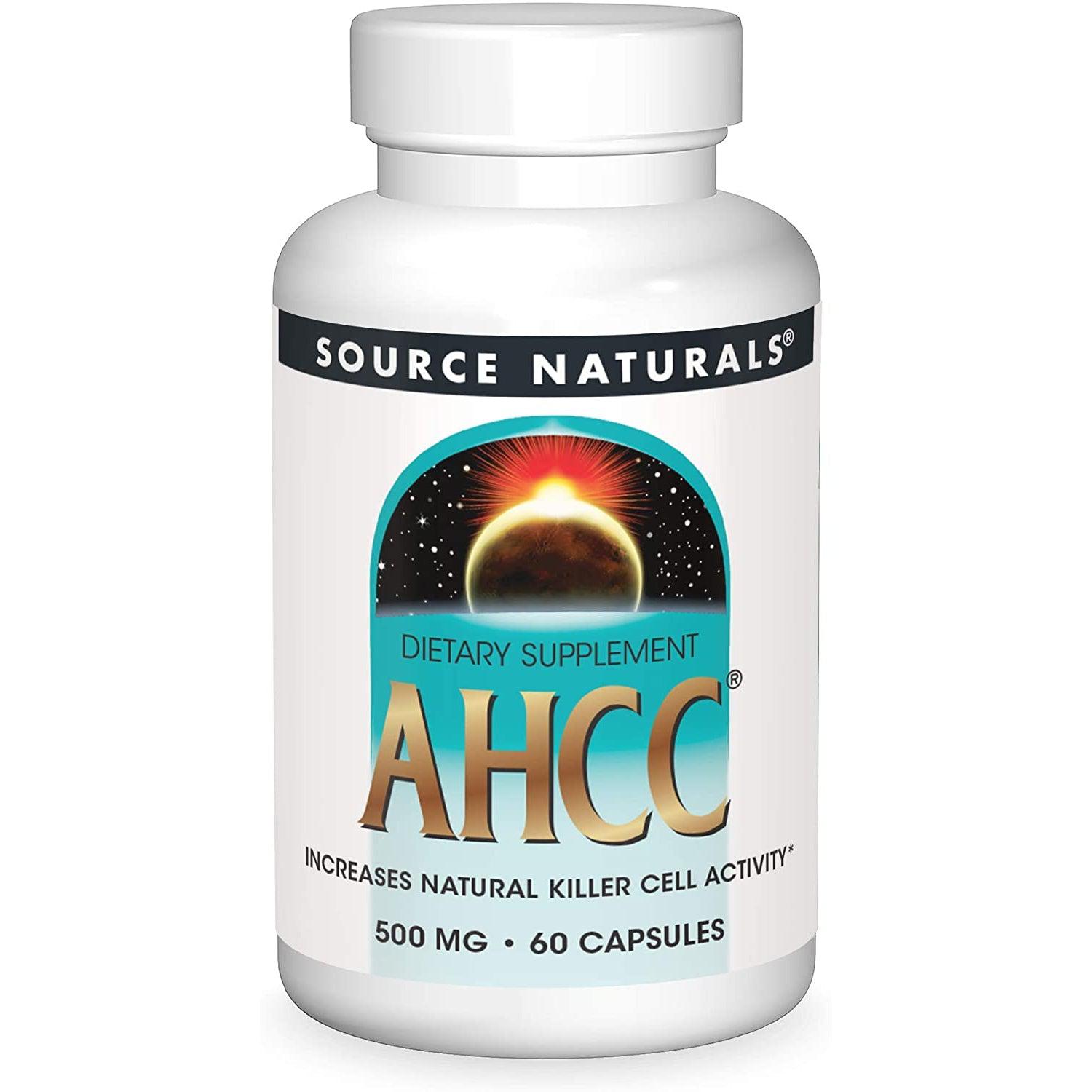 Source Naturals AHCC 500 mg-60 capsules-N101 Nutrition