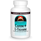 Source Naturals Caffeine + L-Theanine-60 tablets-N101 Nutrition