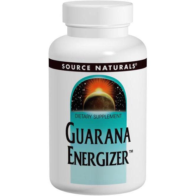 Source Naturals Guarana Energizer 900 mg-100 tablets-N101 Nutrition