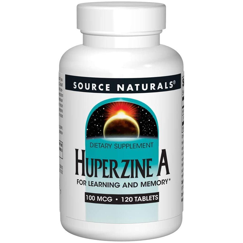 Source Naturals Huperzine A 200 mg-60 tablets-N101 Nutrition