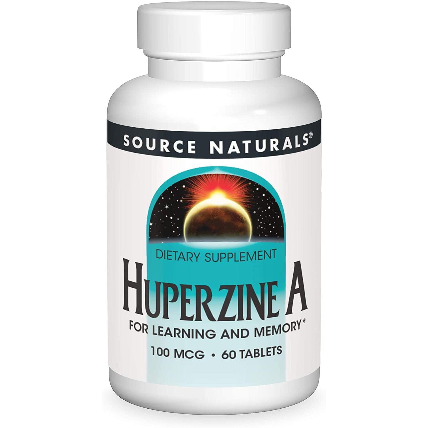 Source Naturals Huperzine A 200 mg-60 tablets-N101 Nutrition