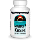 Source Naturals Inositol/Choline 800 mg-100 tablets-N101 Nutrition