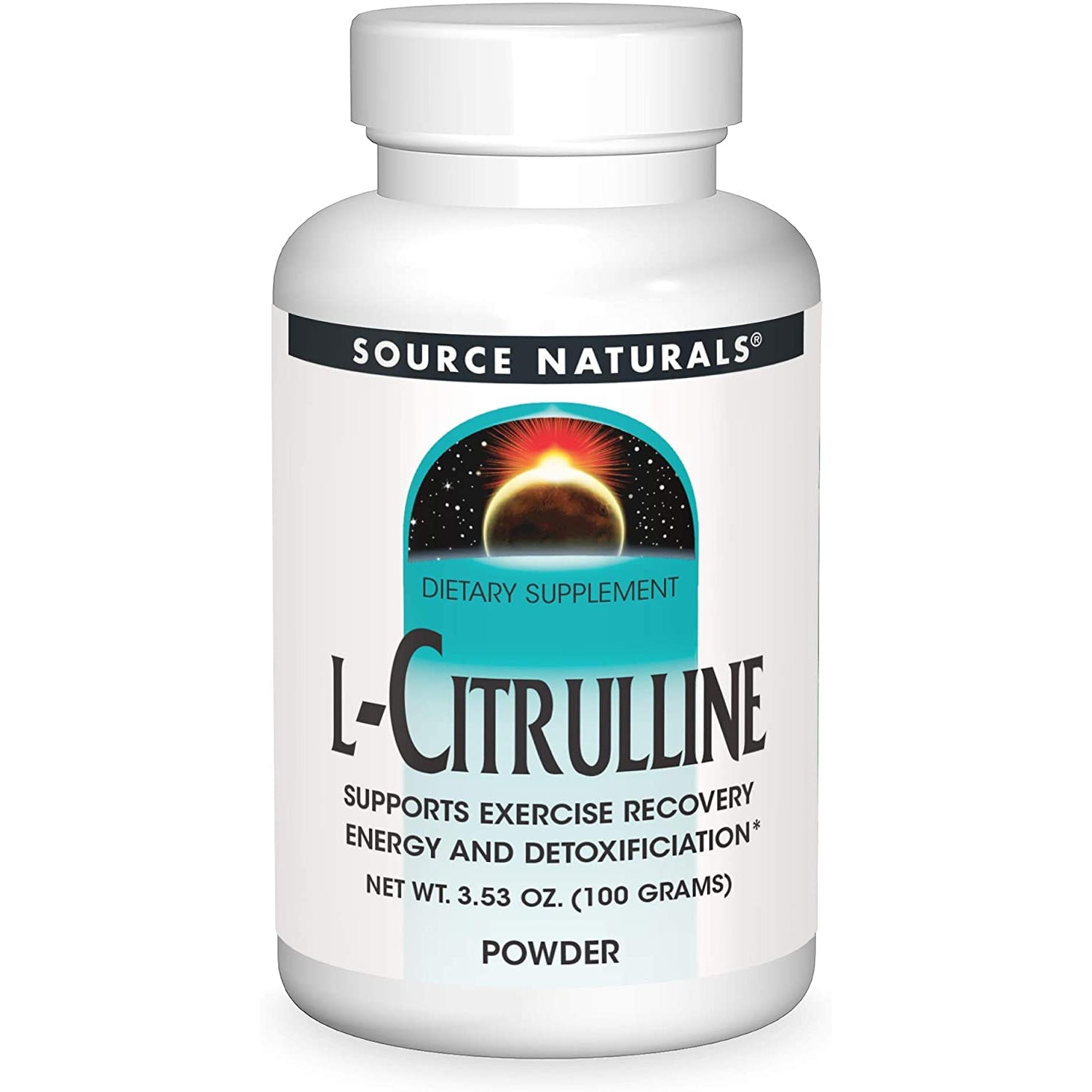 Source Naturals L-Citrulline Powder-3.53 oz (100 g)-N101 Nutrition