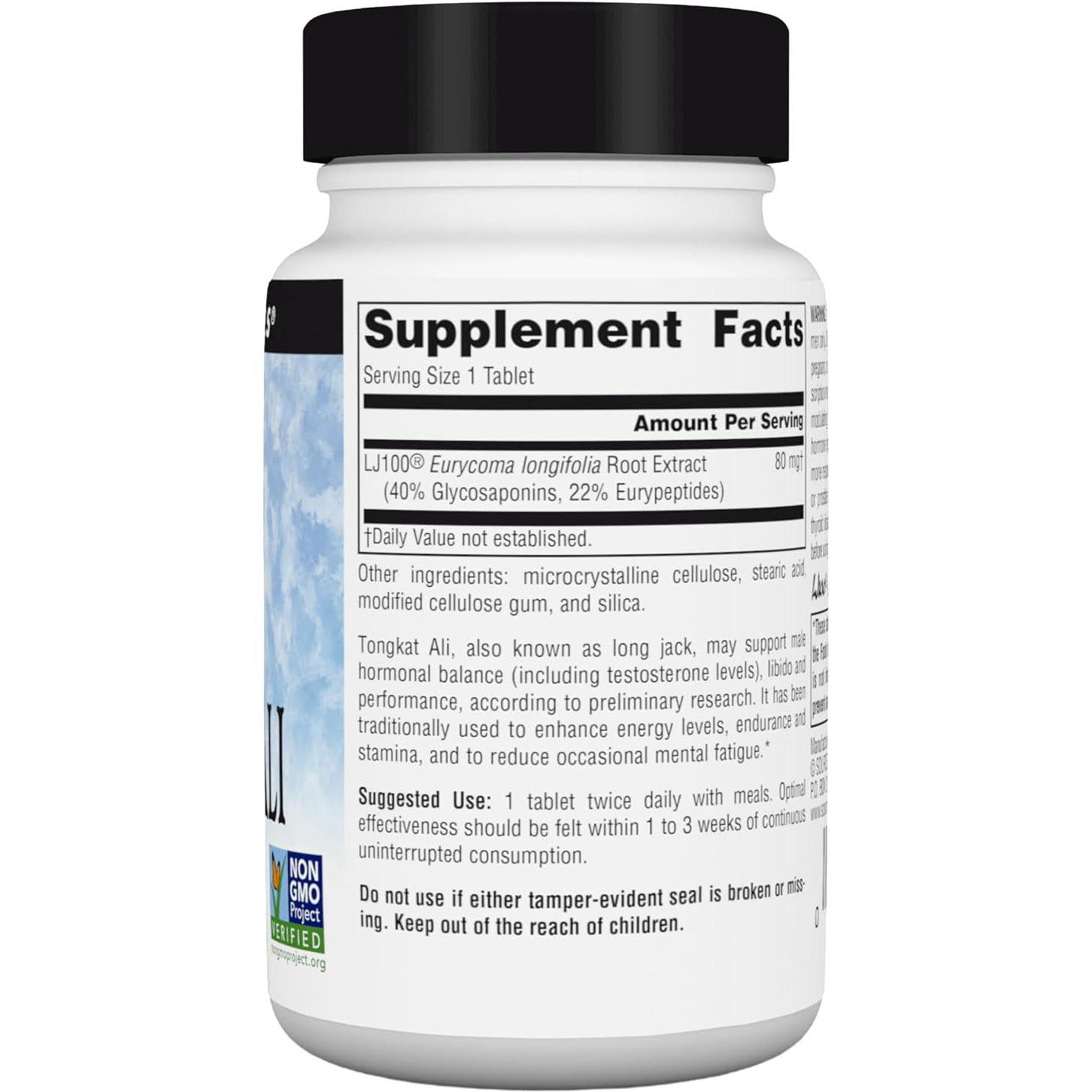 Source Naturals Tongkat Ali Extract 80 mg-N101 Nutrition