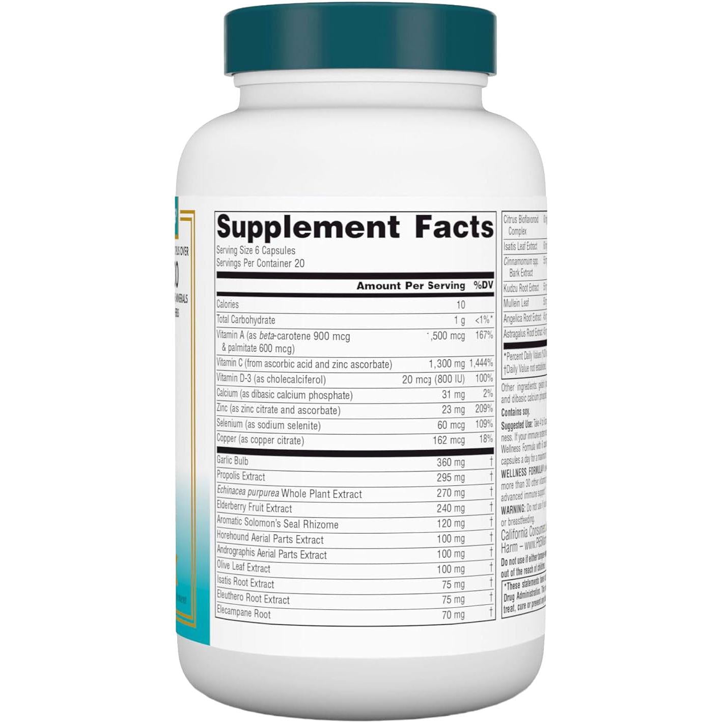 Source Naturals Wellness Formula (capsules)-N101 Nutrition