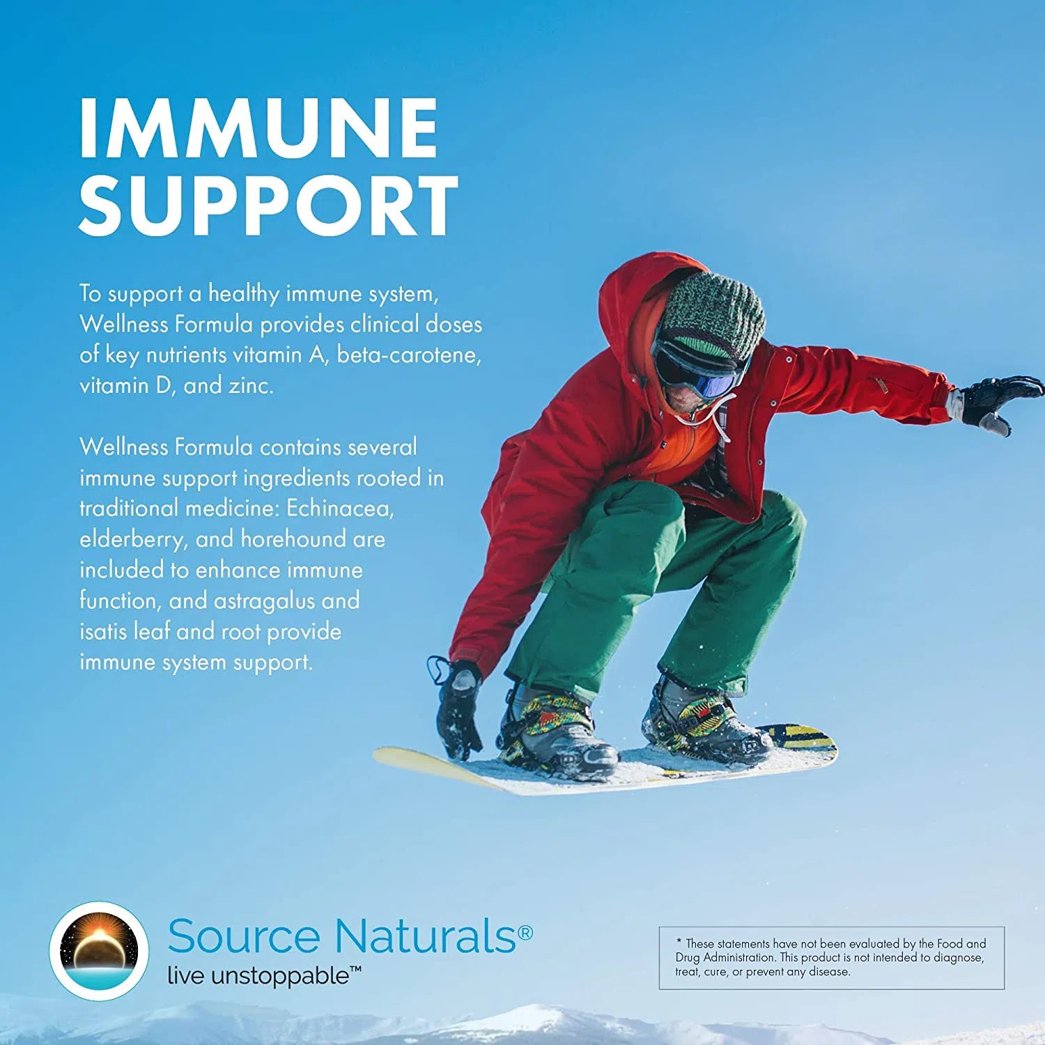 Source Naturals Wellness Formula (capsules)-N101 Nutrition