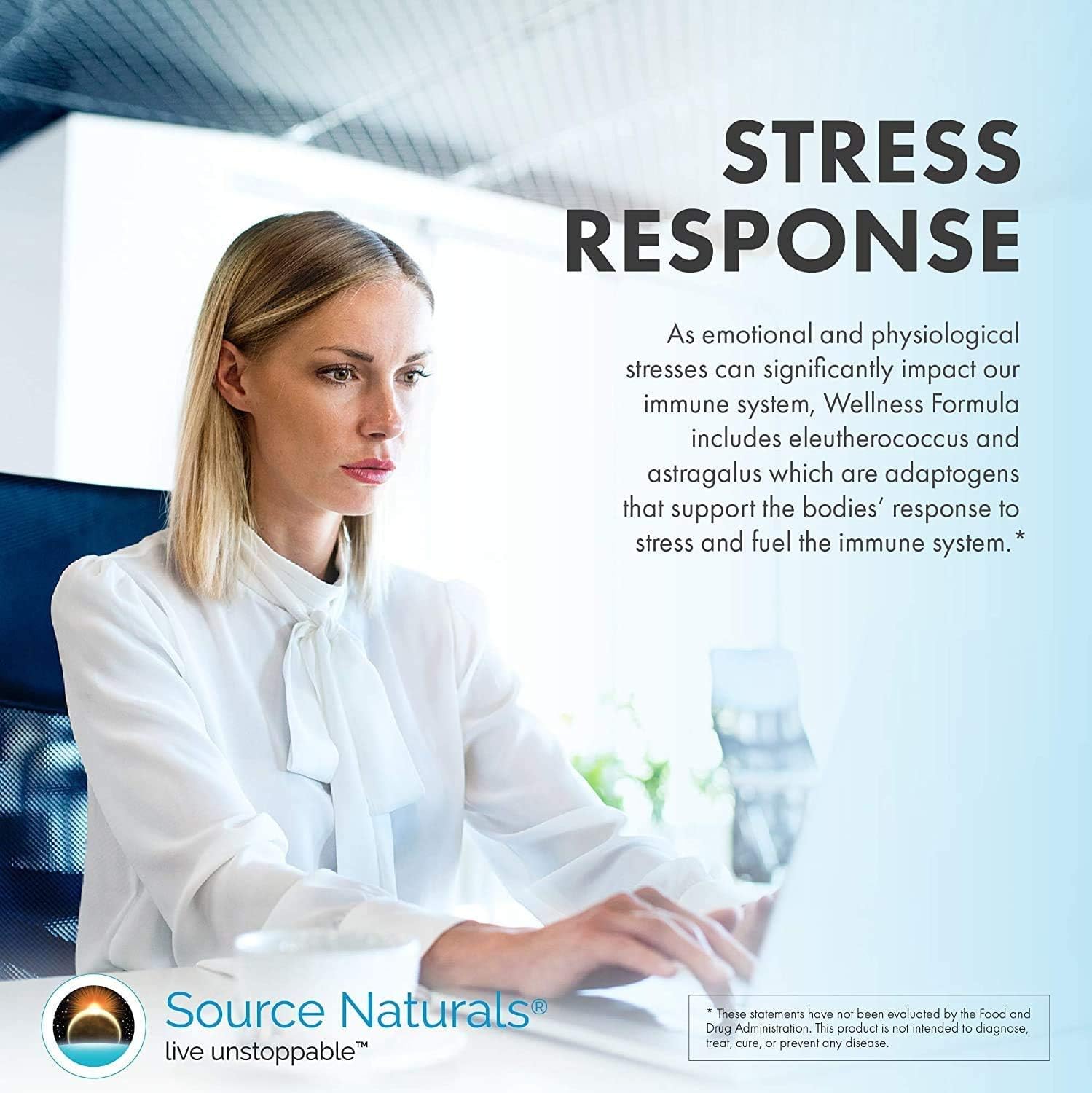 Source Naturals Wellness Formula (capsules)-N101 Nutrition