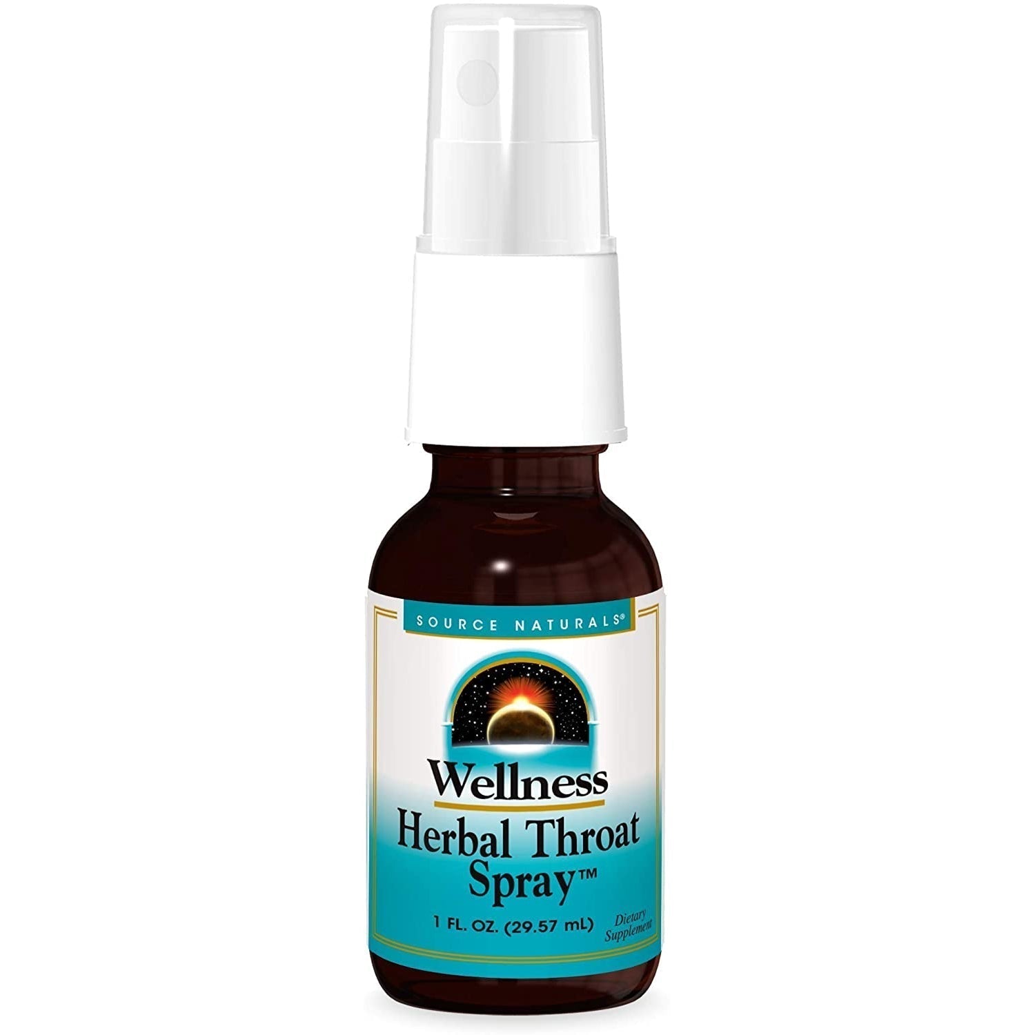 Source Naturals Wellness Herbal Throat Spray-1 fl oz-N101 Nutrition