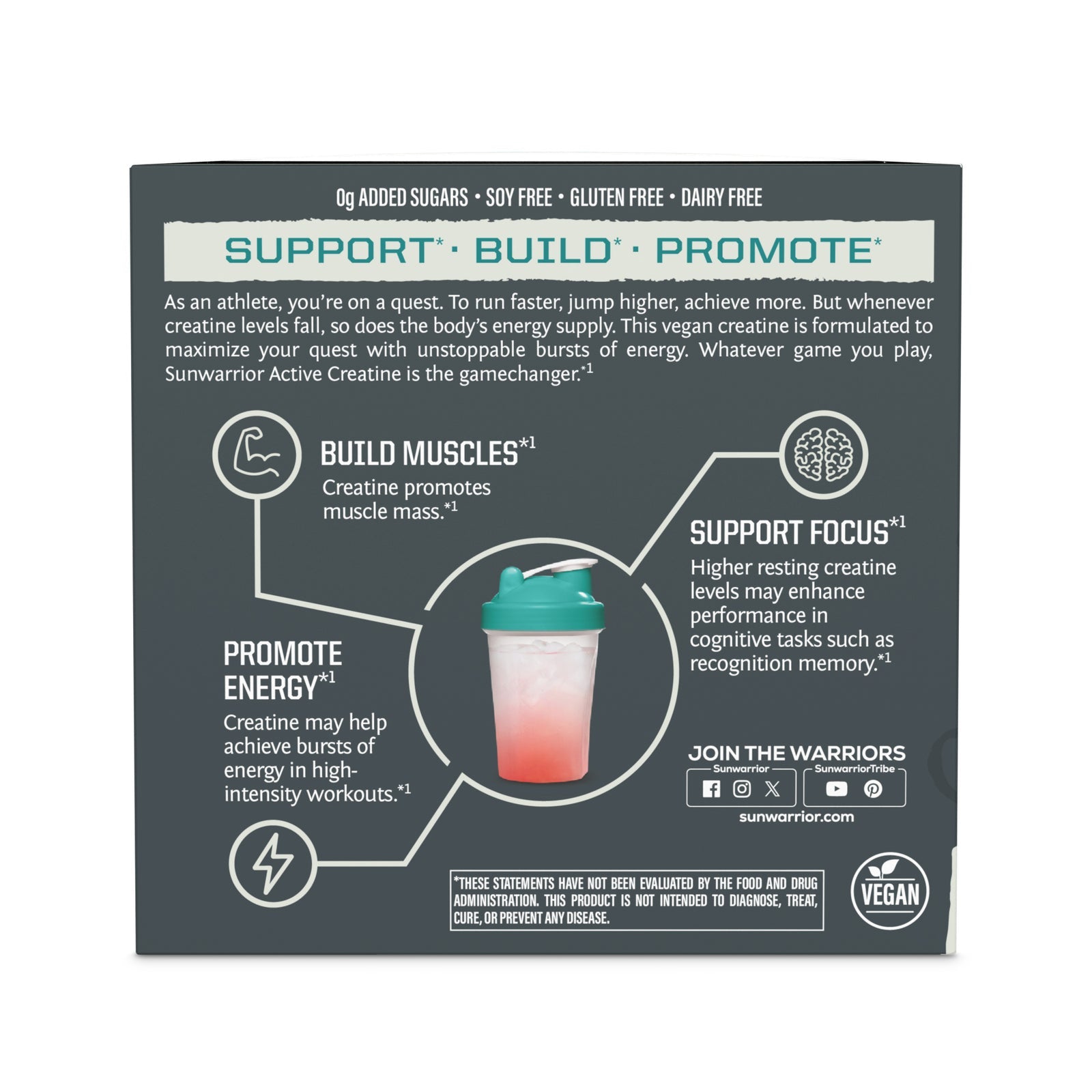 Sunwarrior Active Creatine Sticks-N101 Nutrition