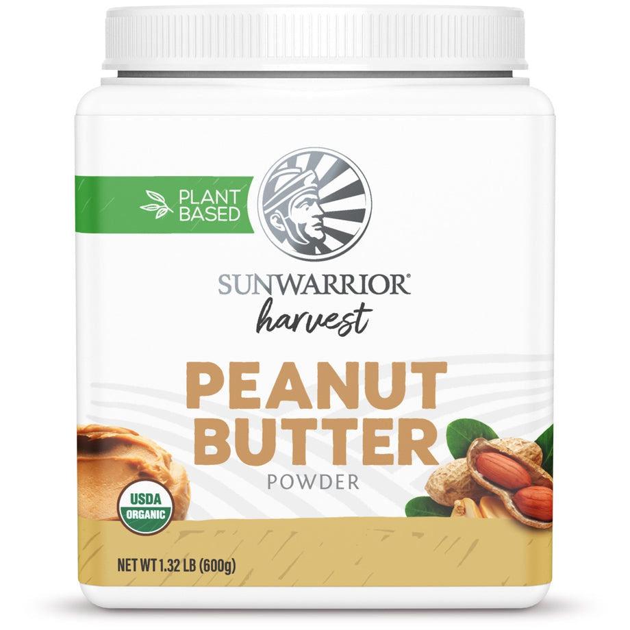 Sunwarrior Organic Peanut Butter Powder-50 servings (600 g)-N101 Nutrition