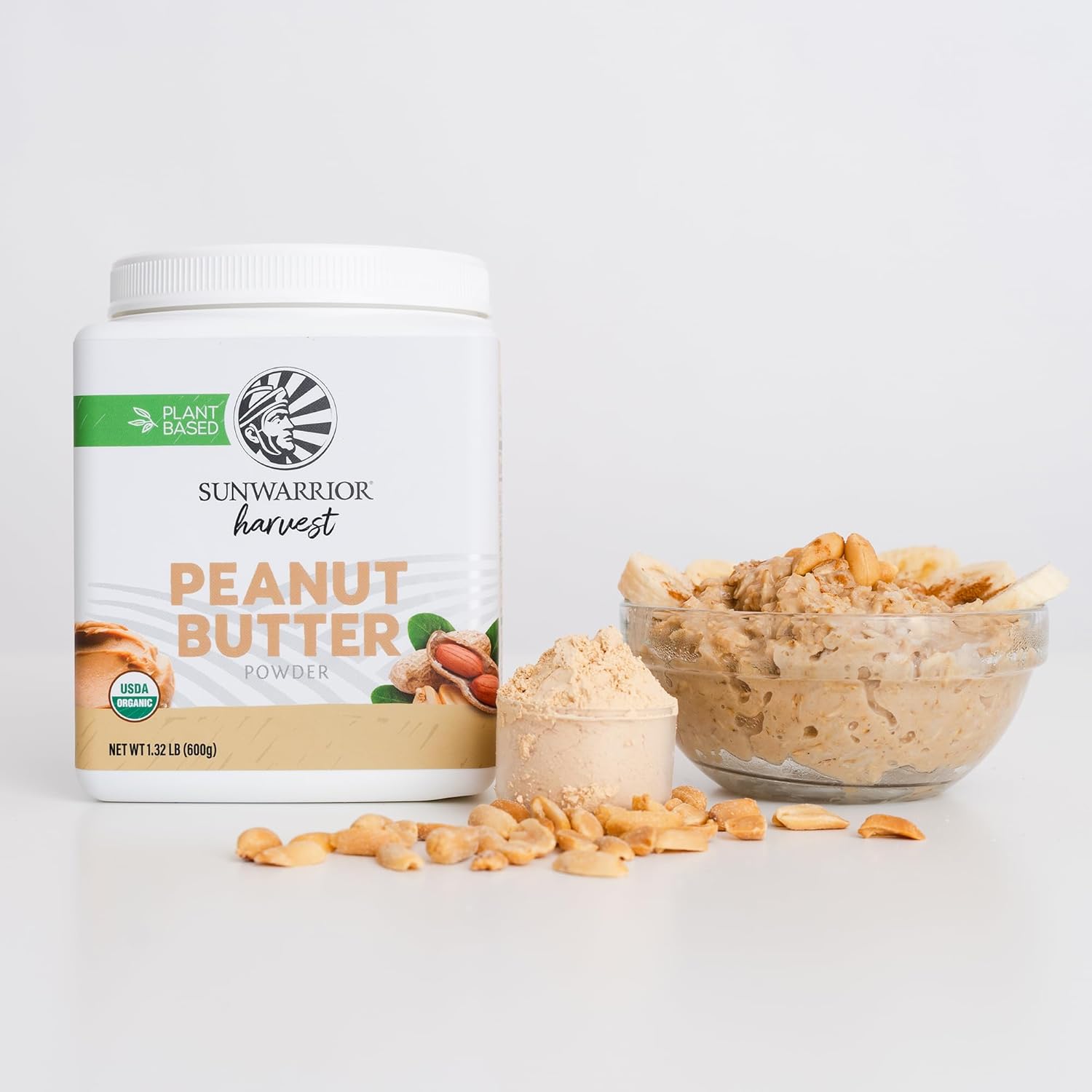 Sunwarrior Organic Peanut Butter Powder-N101 Nutrition
