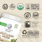 Sunwarrior Organic Psyllium Husk Powder-N101 Nutrition