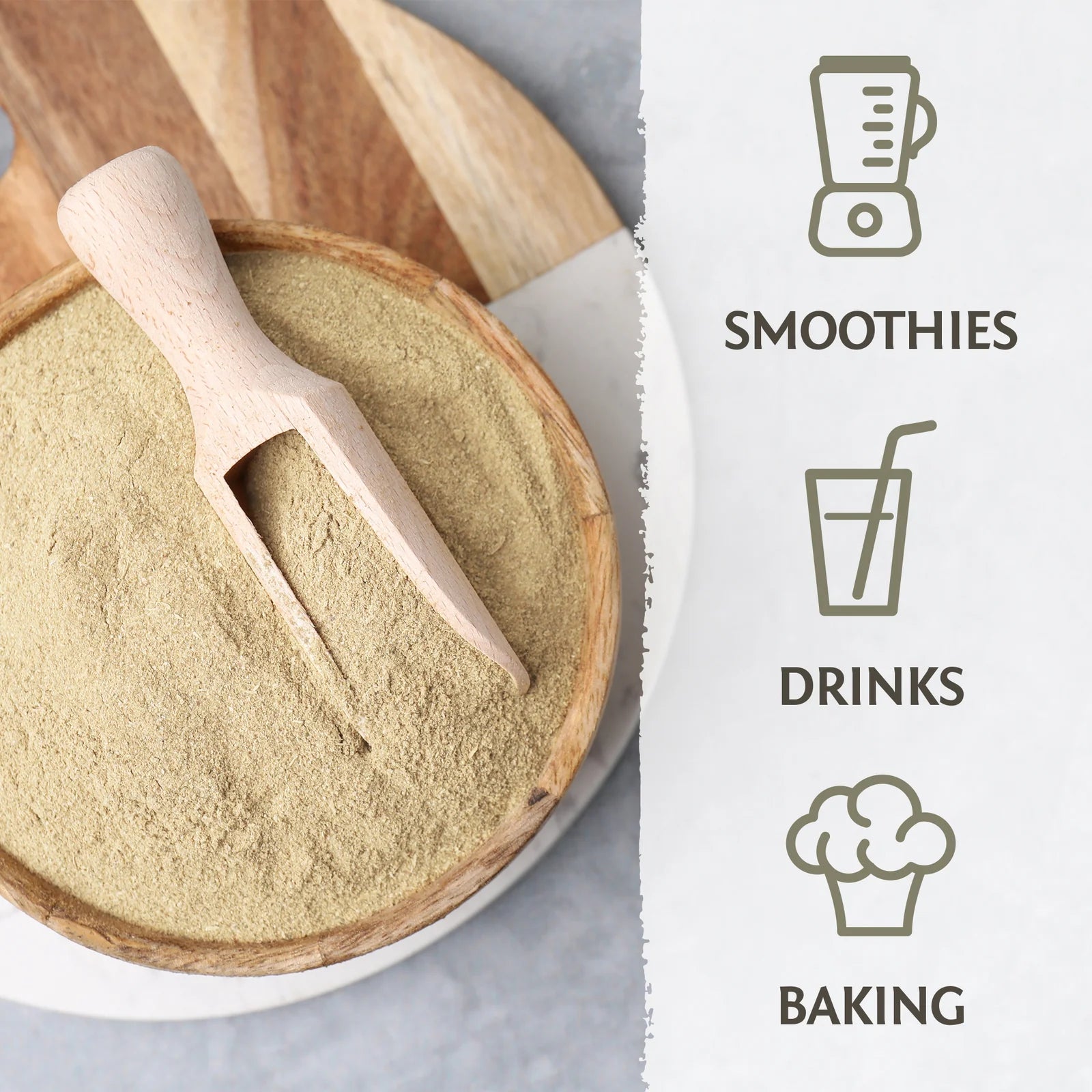 Sunwarrior Organic Psyllium Husk Powder-N101 Nutrition