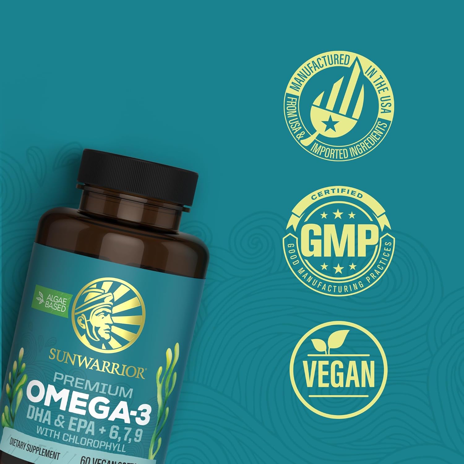 Sunwarrior Premium Omega-3 Vegan DHA & EPA-N101 Nutrition