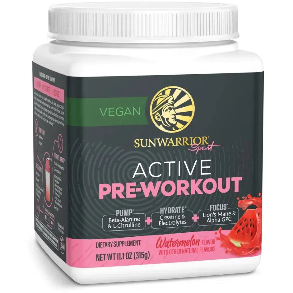 Sunwarrior Sport Active Pre-Workout-30 servings-Watermelon-N101 Nutrition