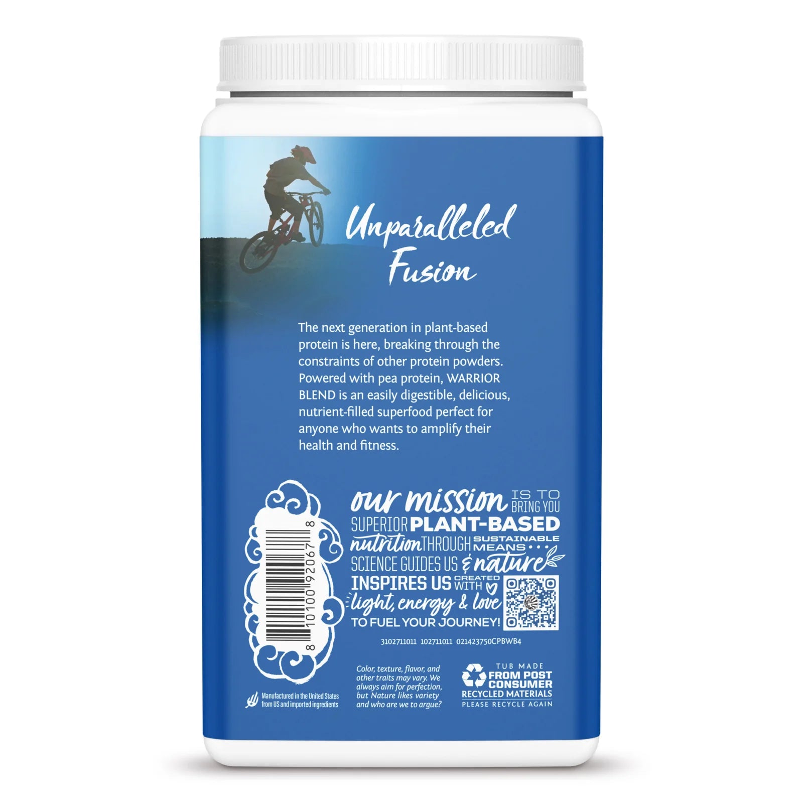 Sunwarrior Warrior Blend Organic Protein-N101 Nutrition