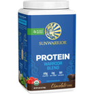 Sunwarrior Warrior Blend Organic Protein-30 servings (750 g)-Chocolate-N101 Nutrition