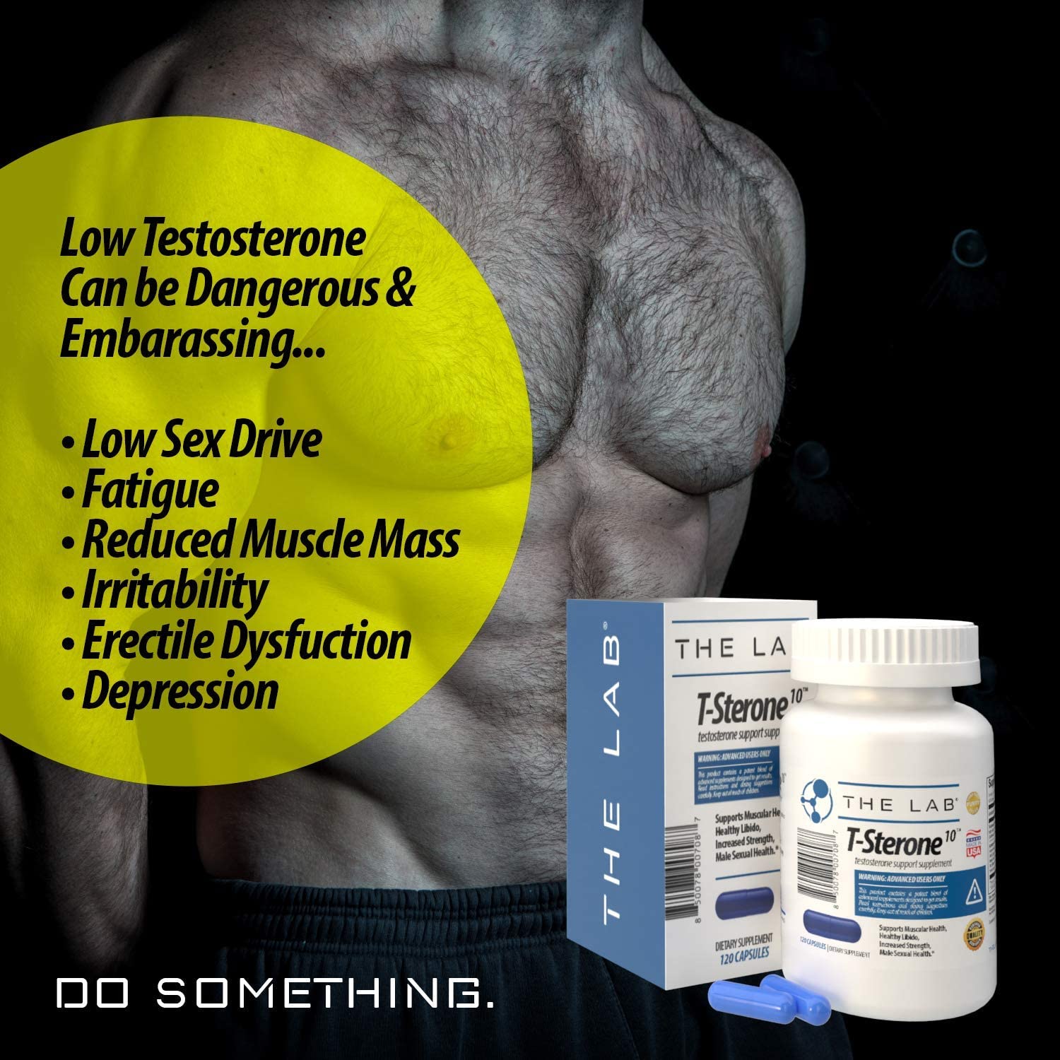 The Lab T-Sterone10-120 capsules-N101 Nutrition