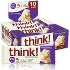 think! High Protein Bars-Box (10 bars)-White Chocolate-N101 Nutrition