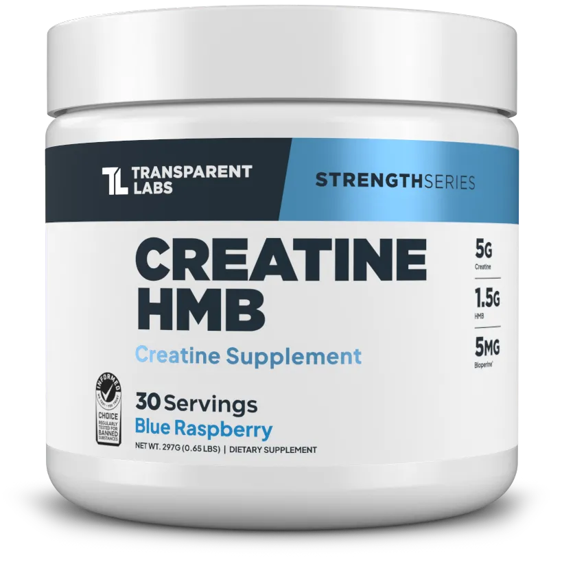 Transparent Labs Creatine HMB-30 servings-Blue Raspberry-N101 Nutrition