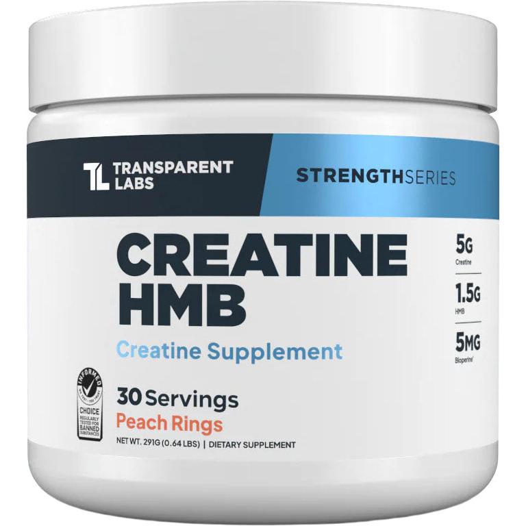 Transparent Labs Creatine HMB-30 servings-Peach Rings-N101 Nutrition