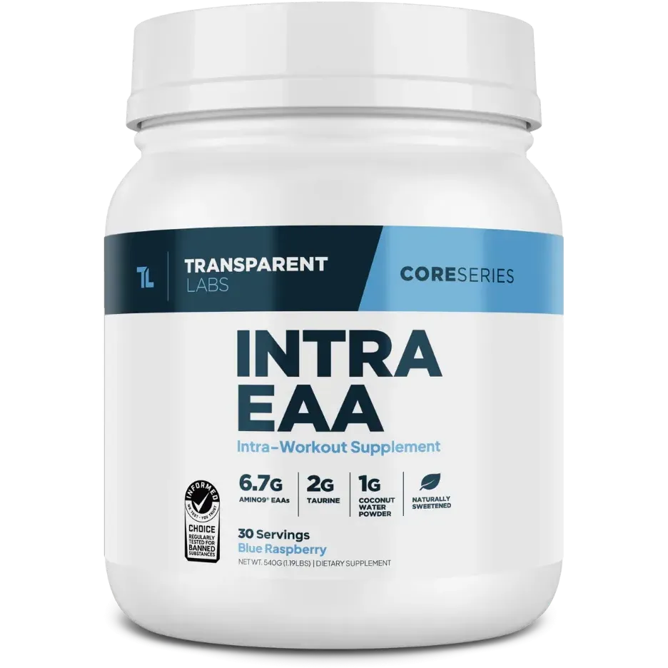 Transparent Labs Intra EAA-30 servings-Blue Raspberry-N101 Nutrition