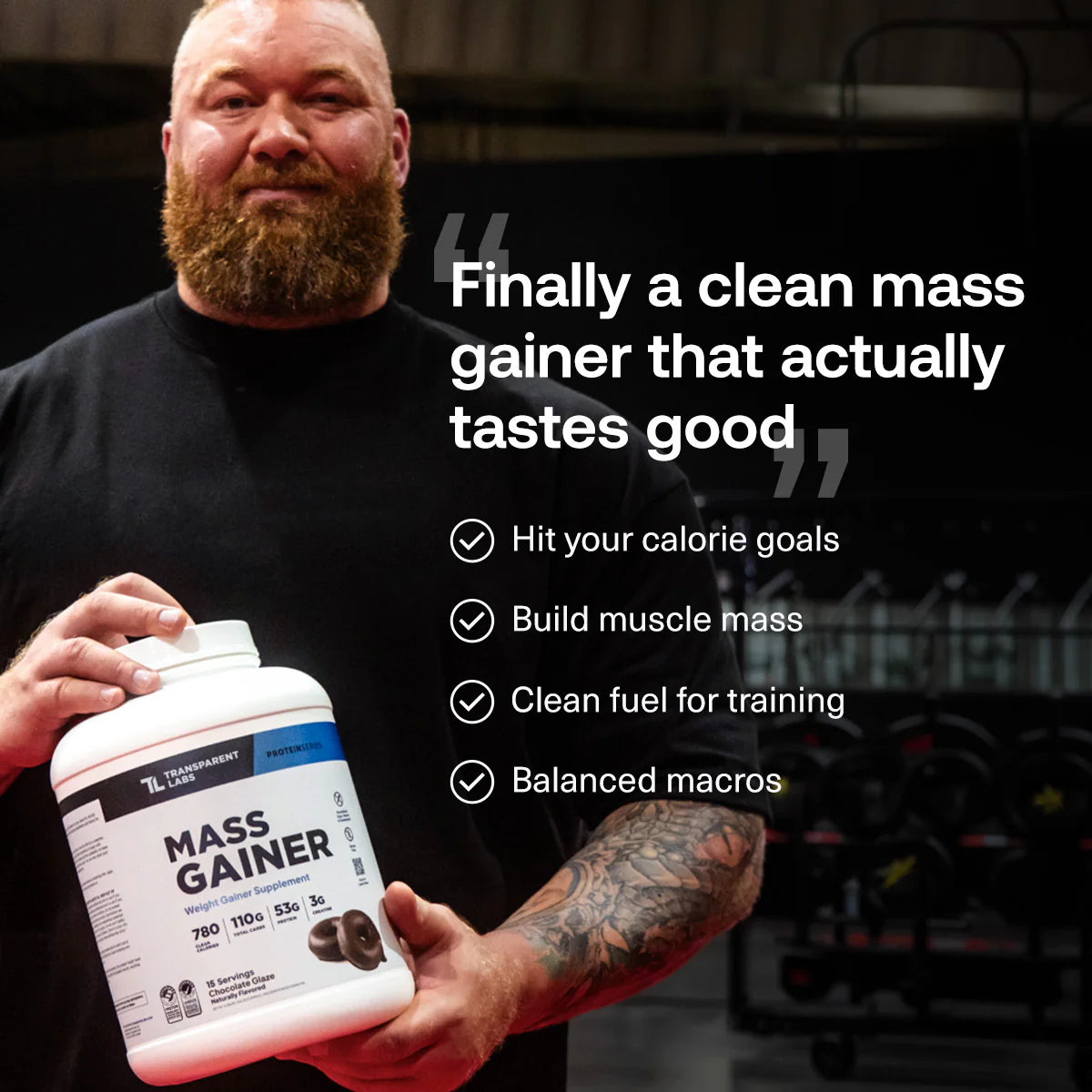Transparent Labs Mass Gainer-N101 Nutrition