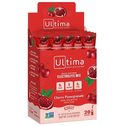 Ultima Replenisher Electrolyte Drink Mix Stickpacks-20 stickpacks-Cherry Pomegranate-N101 Nutrition