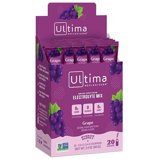 Ultima Replenisher Electrolyte Drink Mix Stickpacks-20 stickpacks-Grape-N101 Nutrition