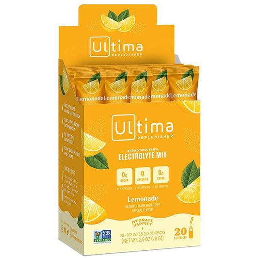 Ultima Replenisher Electrolyte Drink Mix Stickpacks-20 stickpacks-Lemonade-N101 Nutrition