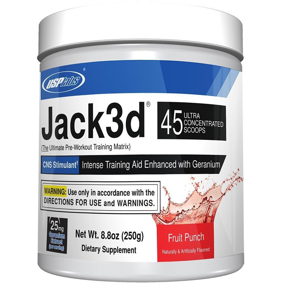 USPlabs Jack3d-45 servings (250 g)-Fruit Punch-N101 Nutrition